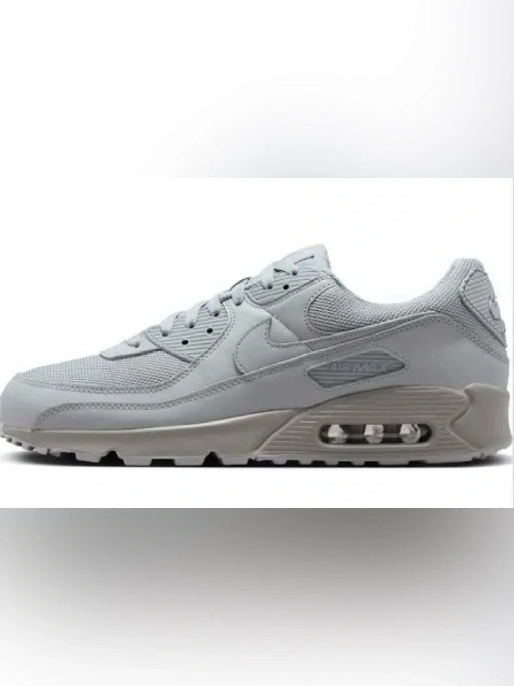 Nike Men’s 8.5/ W 9.5. Air Max 90 Sneakers - Light Grey
